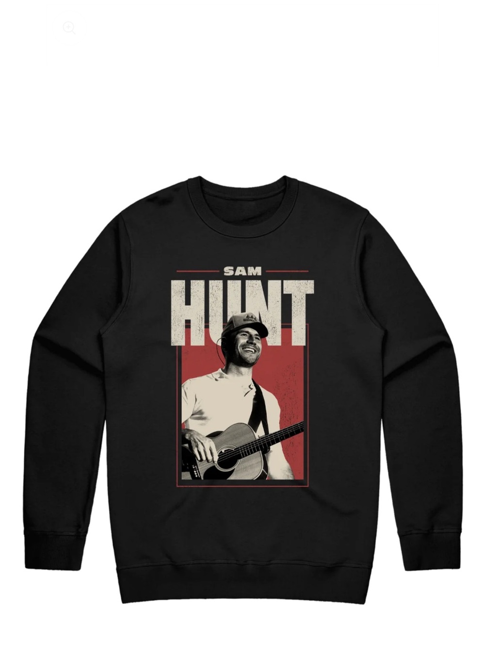 gildan // sam hunt photo crew neck